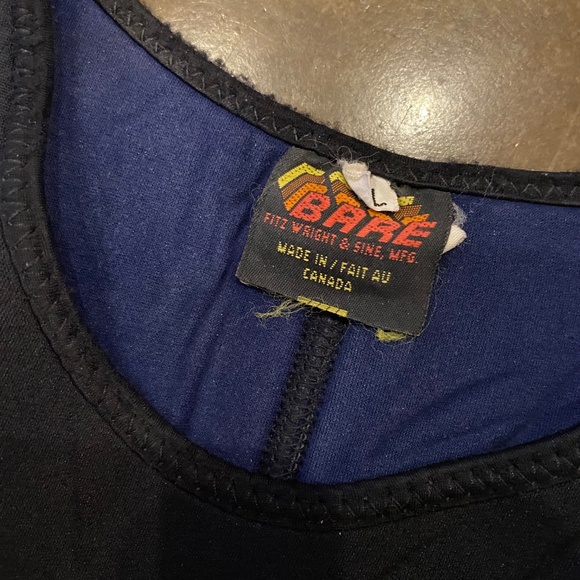 VTG 80s Bare Fitz Wright Co Sleeveless Surfing Snorkeling Diving Wetsuit - Picture 6 of 11